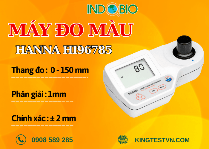 Máy đo màu cầm tay Hanna HI96785
